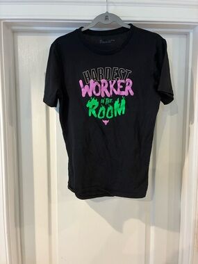 Under Armour Black Crewneck Graphic Tee